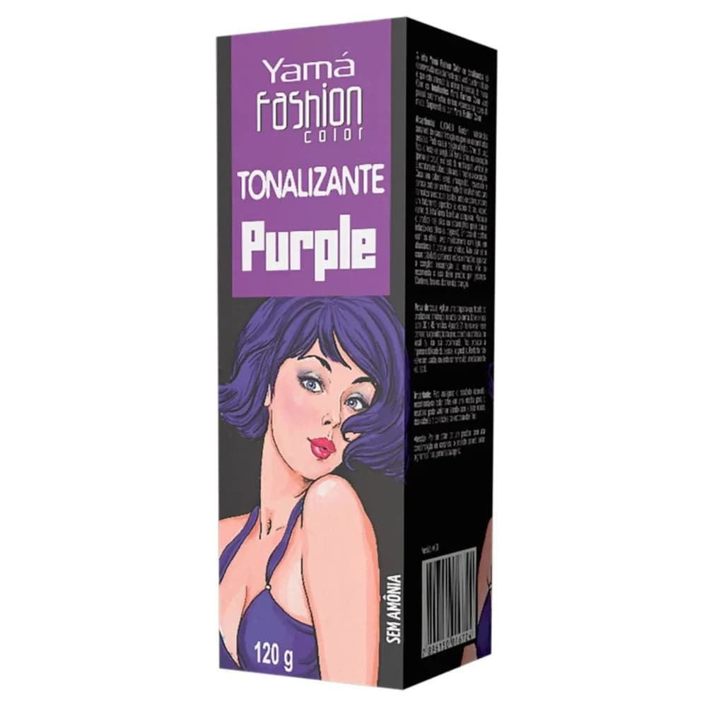 TONALIZANTE YAMA FASHION COLOR PURPLE 120G