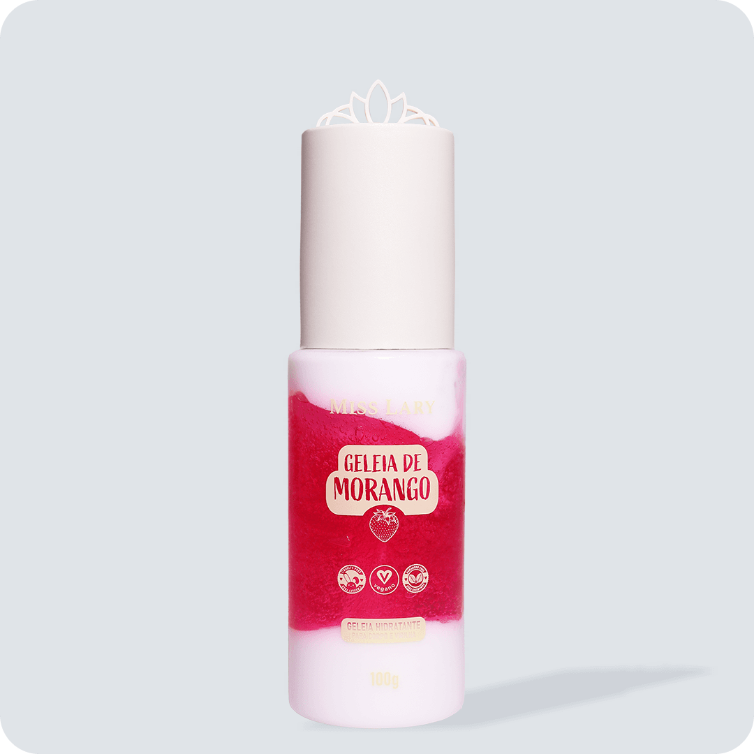 GELEIA DE MORANGO P/ CORPO E VIRILHA MISS LARY 100g