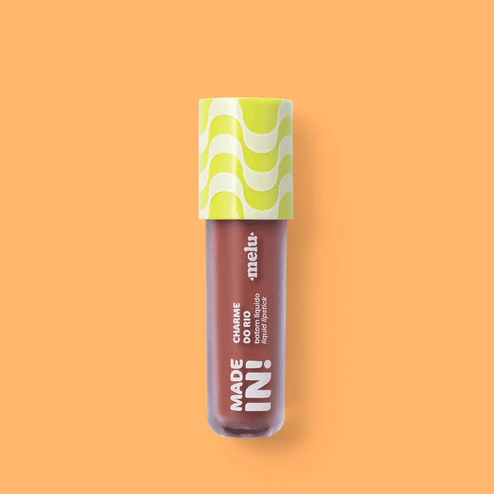 BATOM LIQUIDO LIQUID LIPSTICK CHARME DO RIO MADE IN IPANEMA RRL6202-8 MELU RUBY ROSE