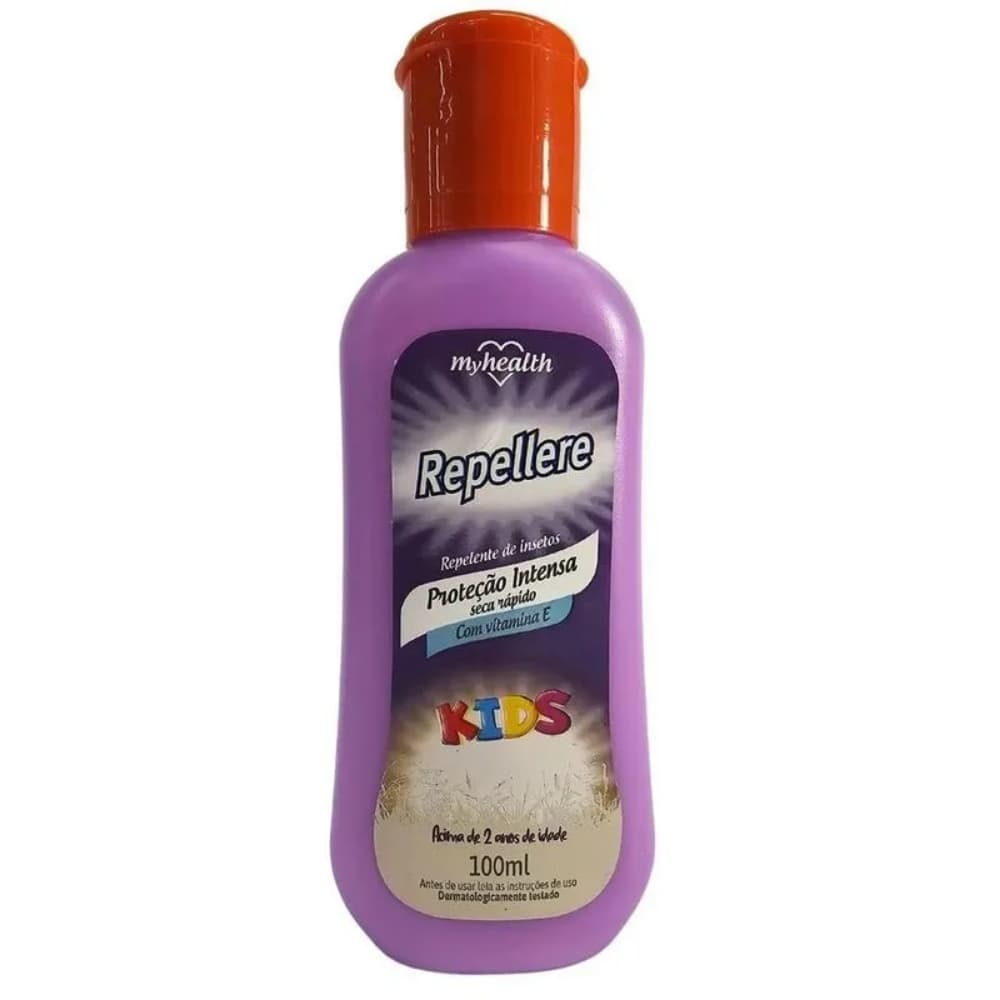 REPELENTE DE INSETOS KIDS REPELLERE 100ML MH - Lote: 2510001094 Validade: 16/10/2027