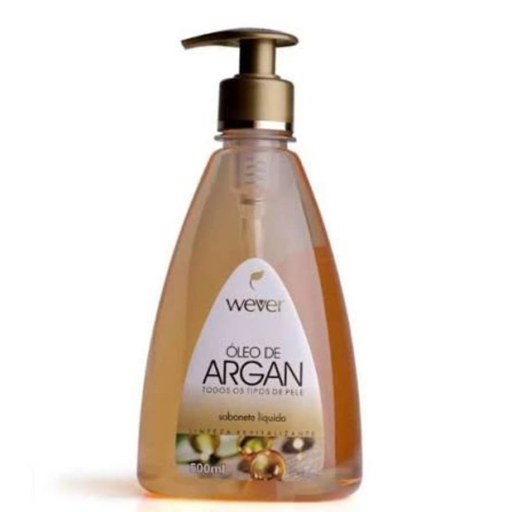 SABONETE LIQUIDO OLEO DE ARGAN-WEVER 500ML