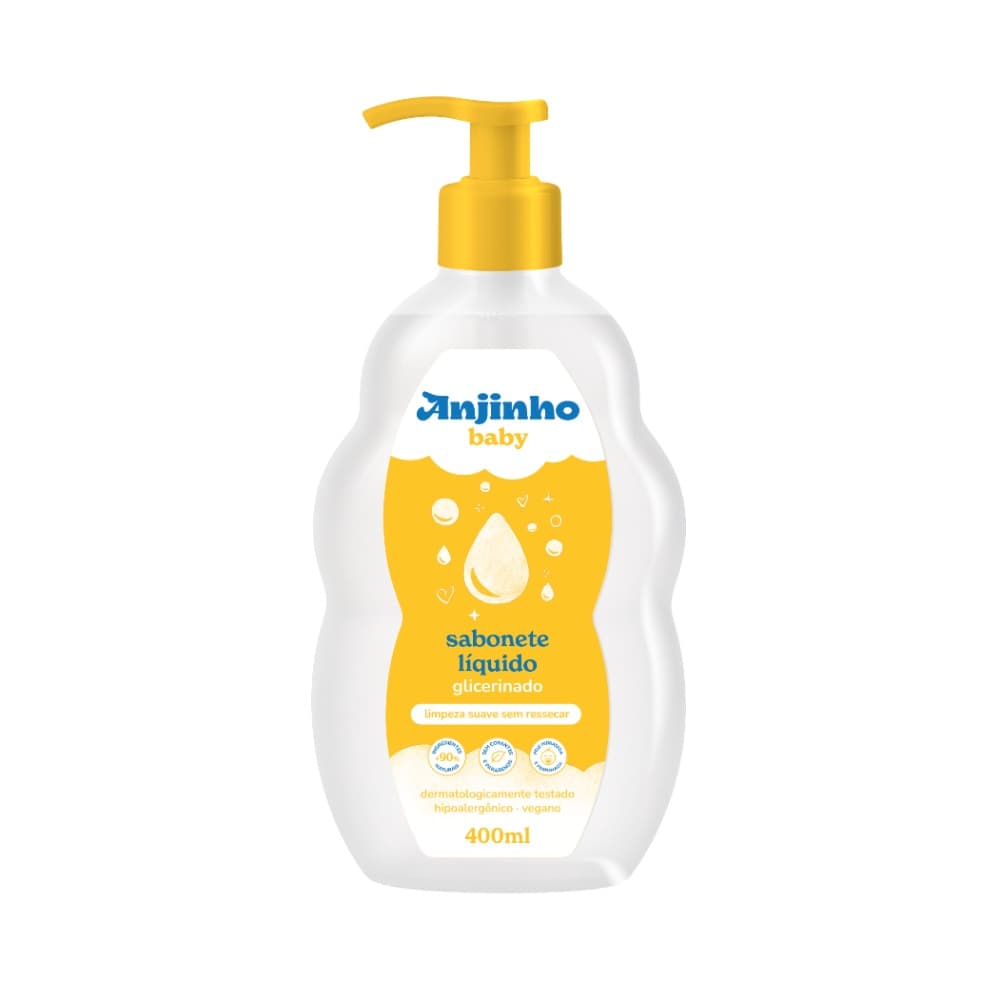 ANJINHO KIDS SABONETE LIQUIDO GLICERINADO 400ML