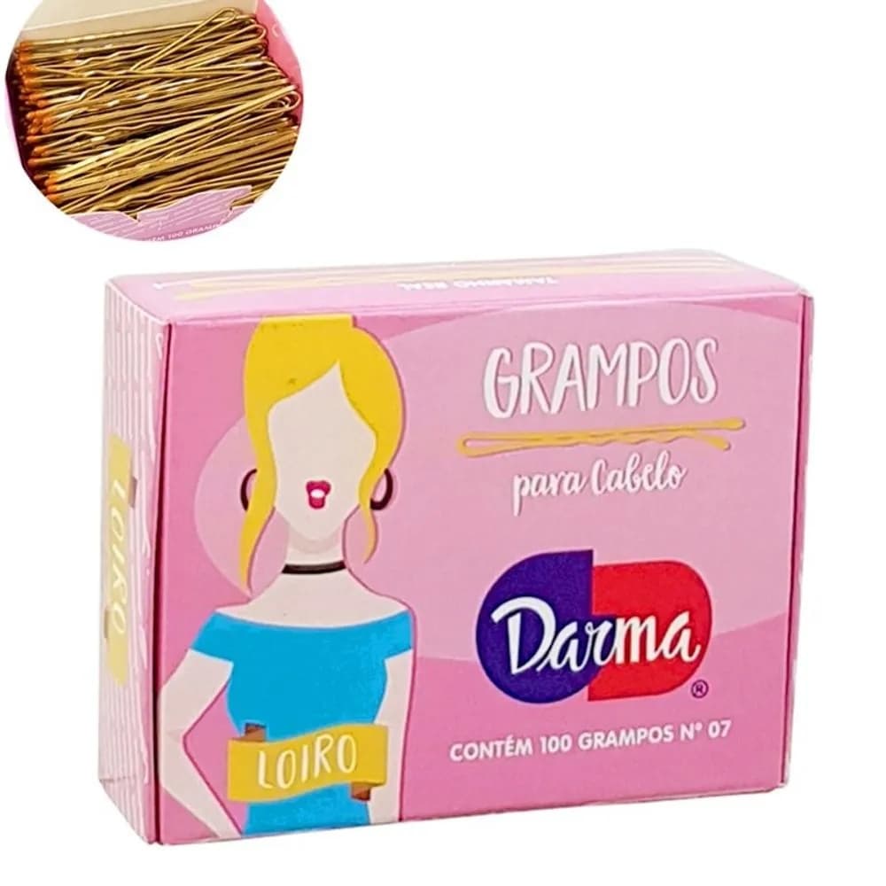 GRAMPOS PARA CABELO N05 LOIRO C/100 DARMA