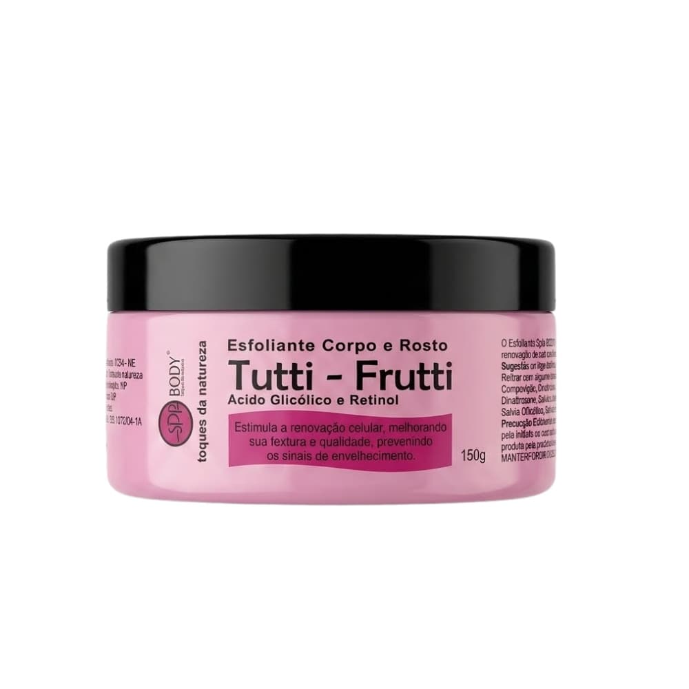 ESFOLIANTE TUTTI FRUTTI SPA MANICURE 150G