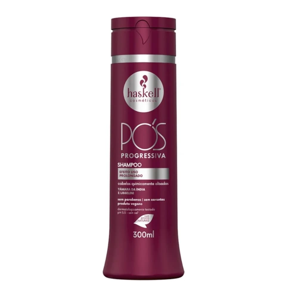 SHAMPOO PÓS PROGRESSIVA 300ML HASKELL