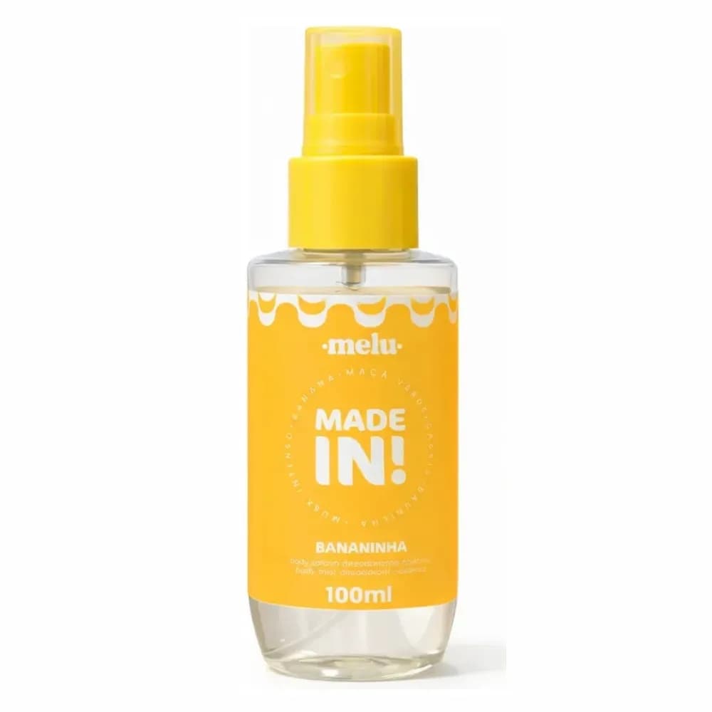 BODY SPLASH DESODORANTE COLONIA BANANINHA MADE IN - RRB5301 - MELU