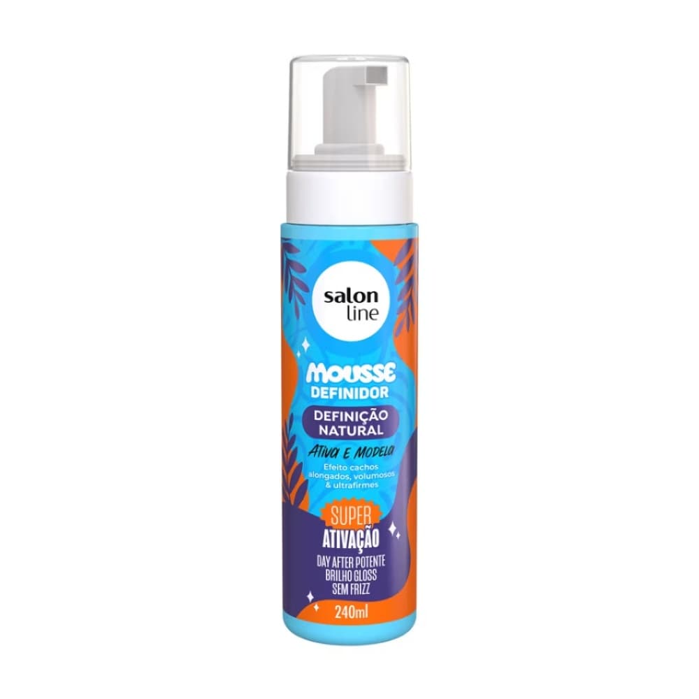 SPRAY SALON LINE 240ML MOUSSE DEF NATURA