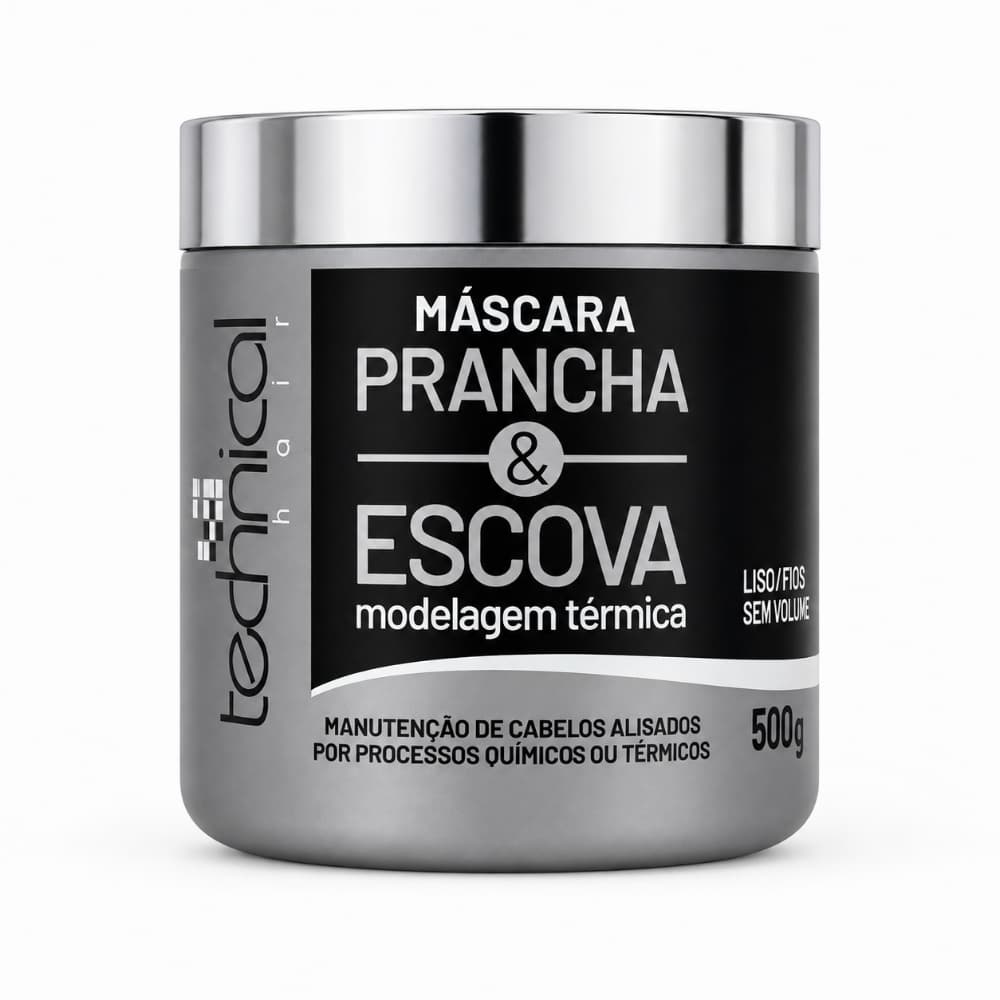 MASCARA PRANCHA E ESCOVA 500G