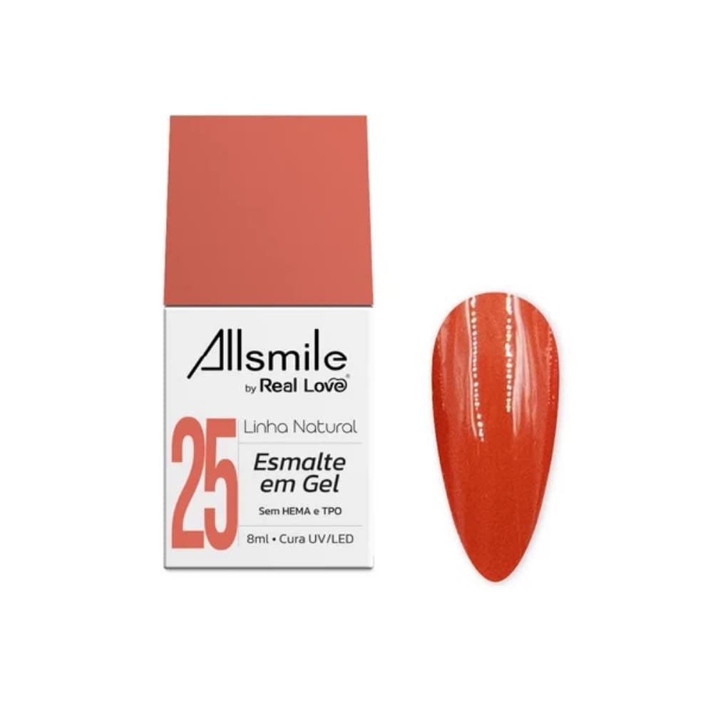 25 - ESMALTE EM GEL REAL LOVE LINHA NATURAL 10ML