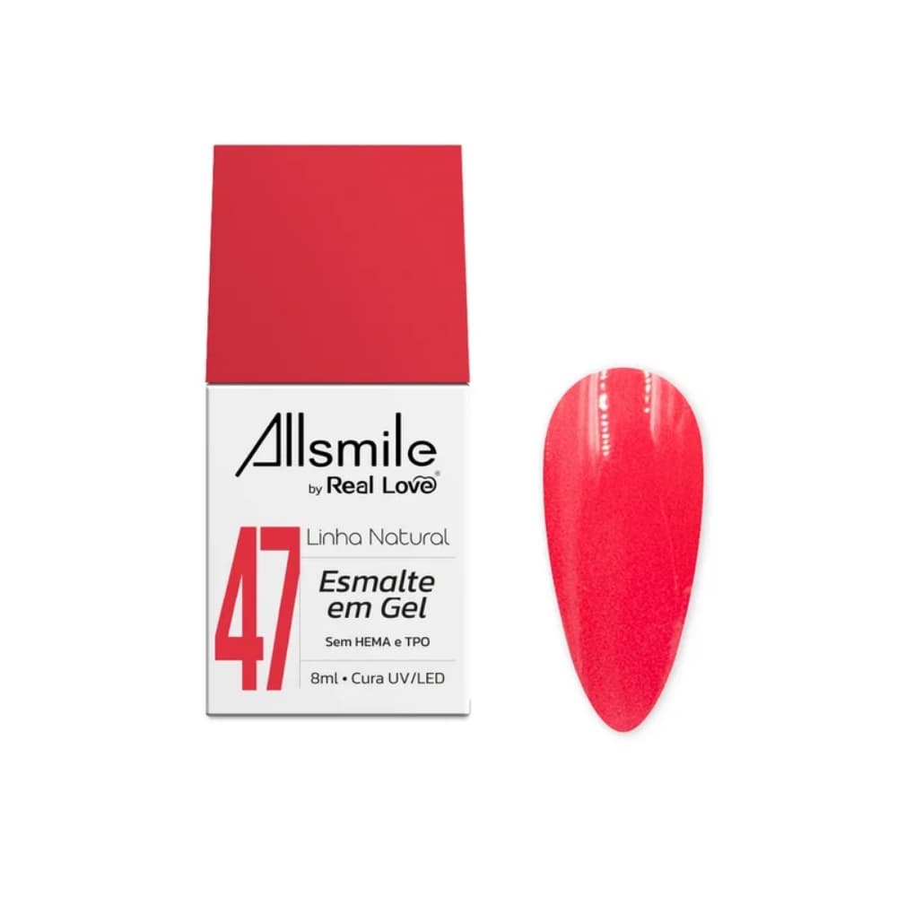 47- ESMALTE EM GEL REAL LOVE LINHA NATURAL 10ML