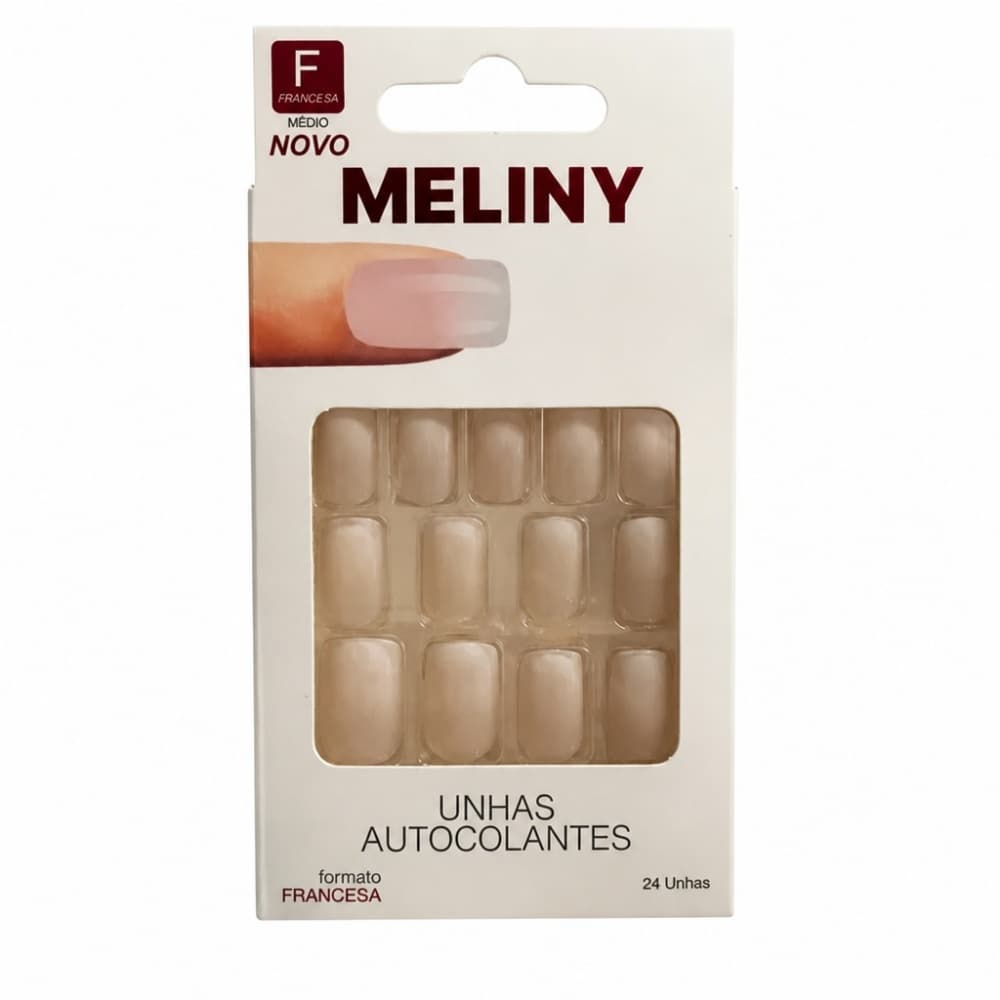 UNHAS AUTOCOLANTES BRANCA MELINY