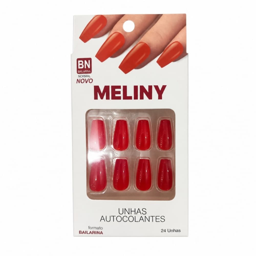 UNHAS AUTOCOLANTES VERMELHAS