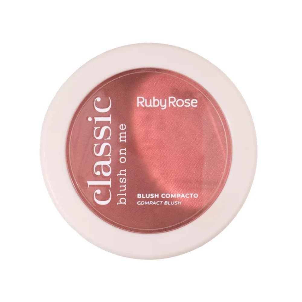 BLUSH COMPACTO ON ME RED DENIAL CLASSIC HBM11-10 RUBY ROSE