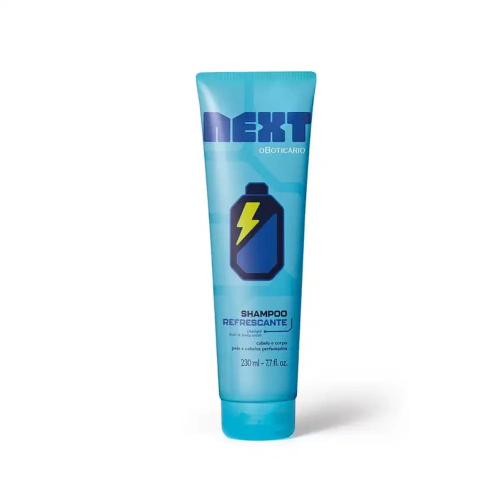 shampoo refrescante next 230ml - oboticario