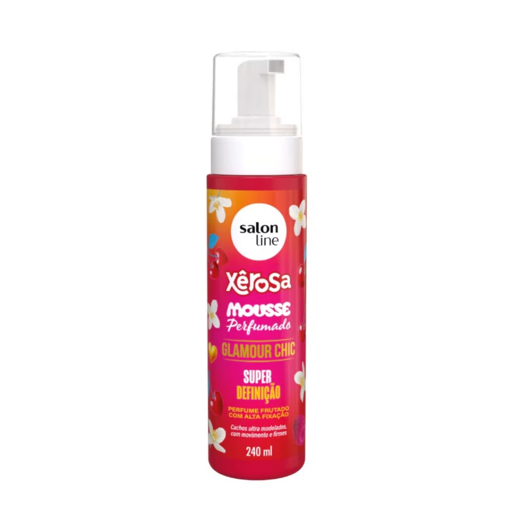 SPRAY SALON LINE 240ML MOUSSE GLAMOUR CH