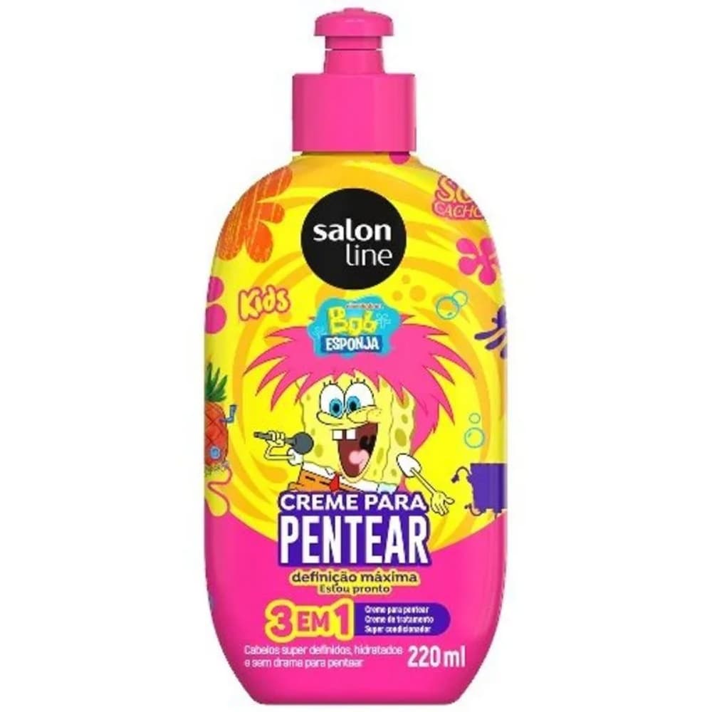 CR SALON 220ML KIDS BOB ESPONJA DEF MAX