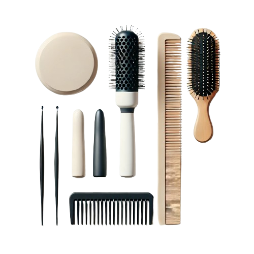 categoria pentes e escova